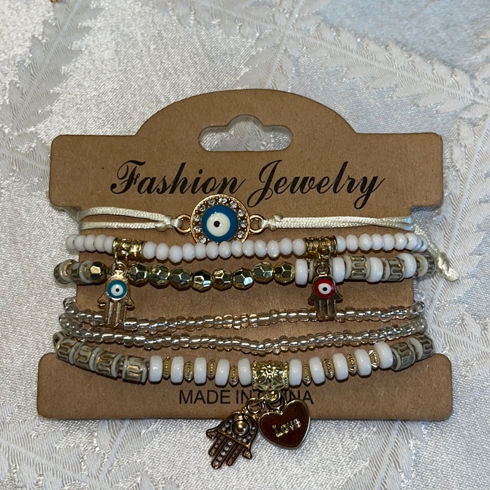 New boho stackable stretch bracelets(6)